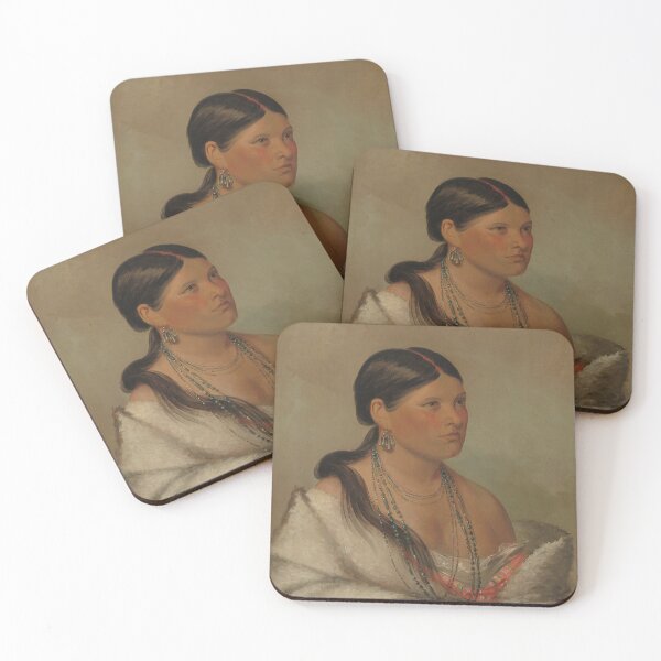 Item preview, The Female Eagle - Shawano - George Catlin designed and sold by TheGuestCat.