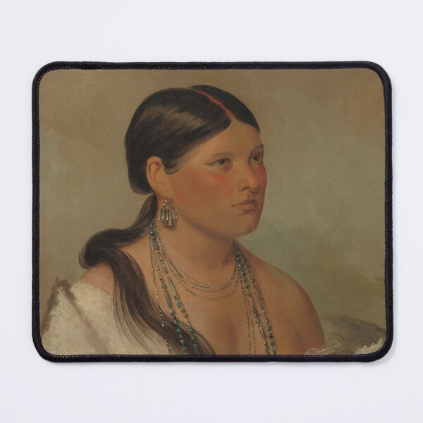 Item preview, The Female Eagle - Shawano - George Catlin designed and sold by TheGuestCat.