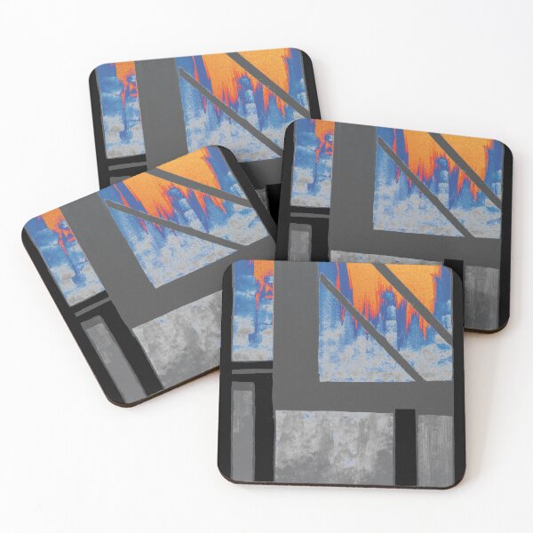 Item preview, Blue Cityscape night designed and sold by BlackArtichoke.