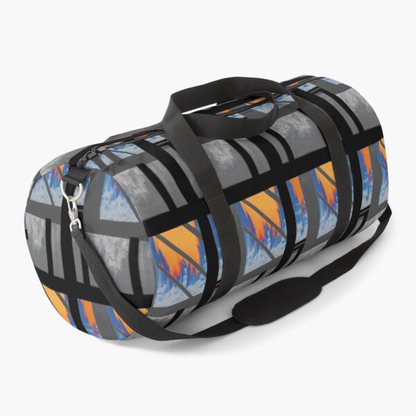 Item preview, Blue Cityscape night designed and sold by BlackArtichoke.