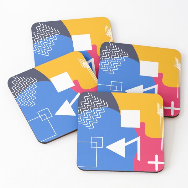 Item preview, Memphis style abstract with soft color predominance. designed and sold by Degiab.