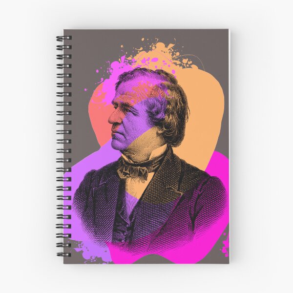 Item preview, President Andrew Johnson color image designed and sold by rafaellima88.