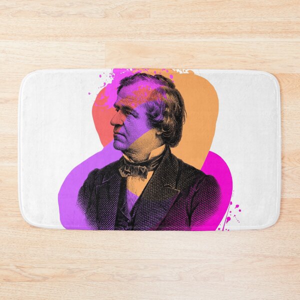 Item preview, President Andrew Johnson color image designed and sold by rafaellima88.