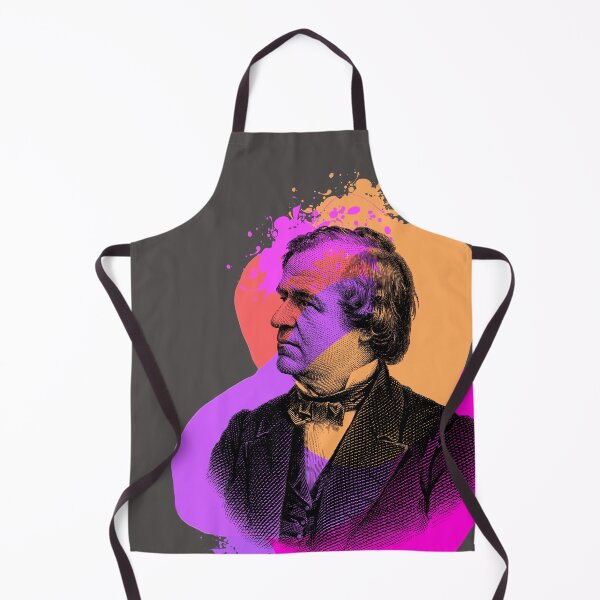 Item preview, President Andrew Johnson color image designed and sold by rafaellima88.