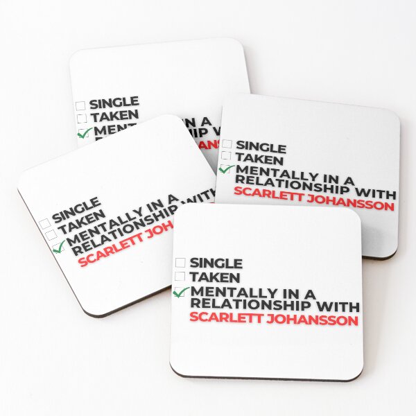 Item preview, Mentally In A Relationship With Scarlett Johansson designed and sold by Itsheartshop.