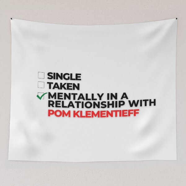 Item preview, Mentally In A Relationship With Pom Klementieff designed and sold by Itsheartshop.