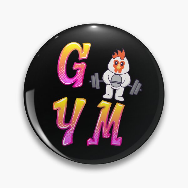 Item preview, Rooster lifting weights - gym designed and sold by OMdesign10.