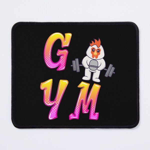 Item preview, Rooster lifting weights - gym designed and sold by OMdesign10.
