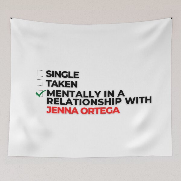 Item preview, Mentally In A Relationship With Jenna Ortega designed and sold by Itsheartshop.