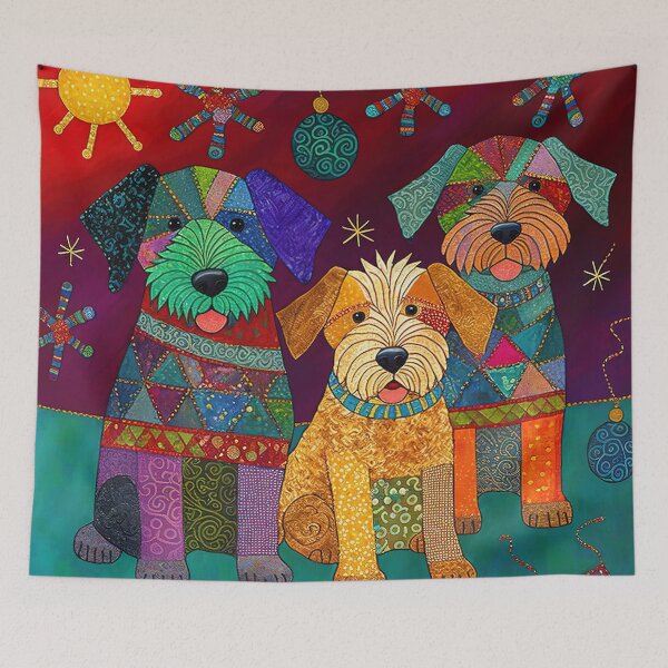 Item preview, Happy Friendly Colorful Dogs designed and sold by Juliascutecornr.