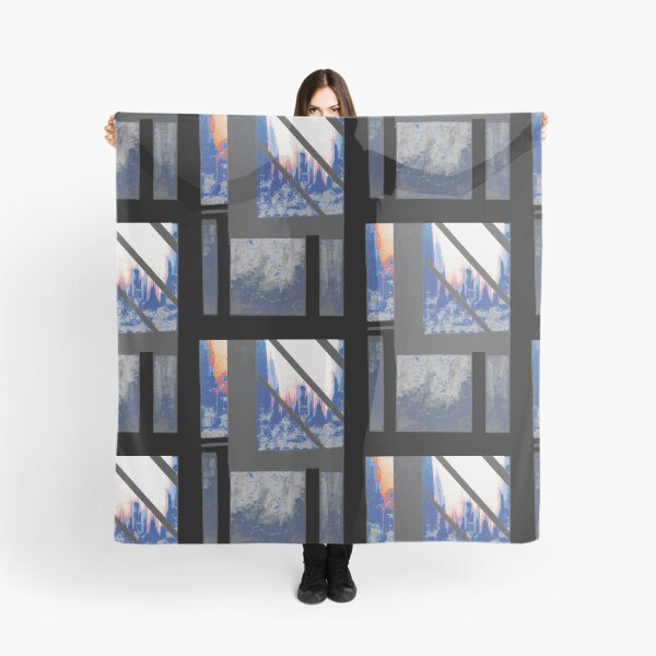 Item preview, Blue Cityscape early morning designed and sold by BlackArtichoke.