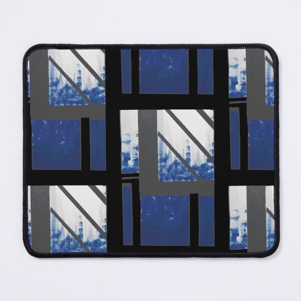Item preview, Blue Cityscape morning designed and sold by BlackArtichoke.