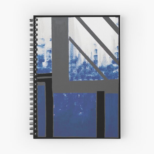 Item preview, Blue Cityscape morning designed and sold by BlackArtichoke.