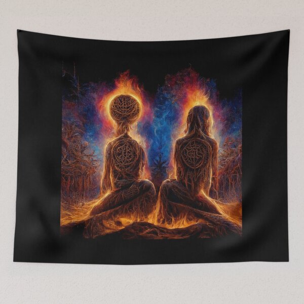 Item preview, Burning Man and Woman designed and sold by KasparBakken.