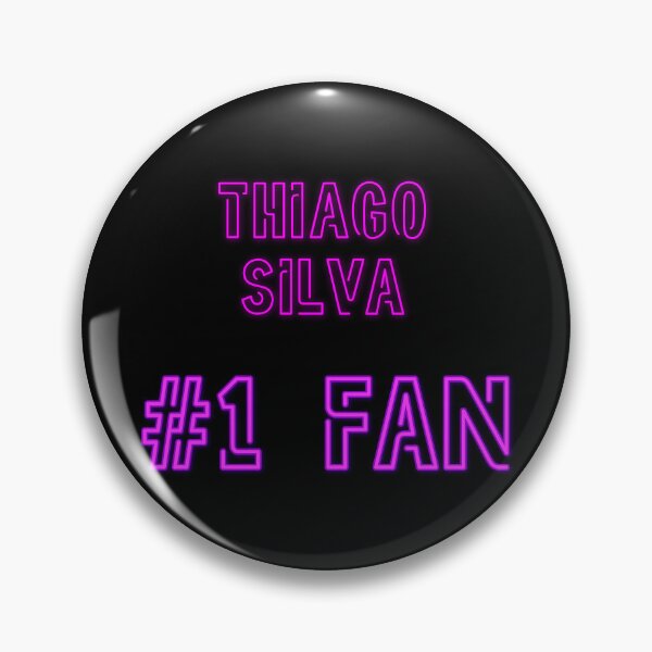 Item preview, Thiago Silva - #1 fan designed and sold by 2Girls1Shirt.
