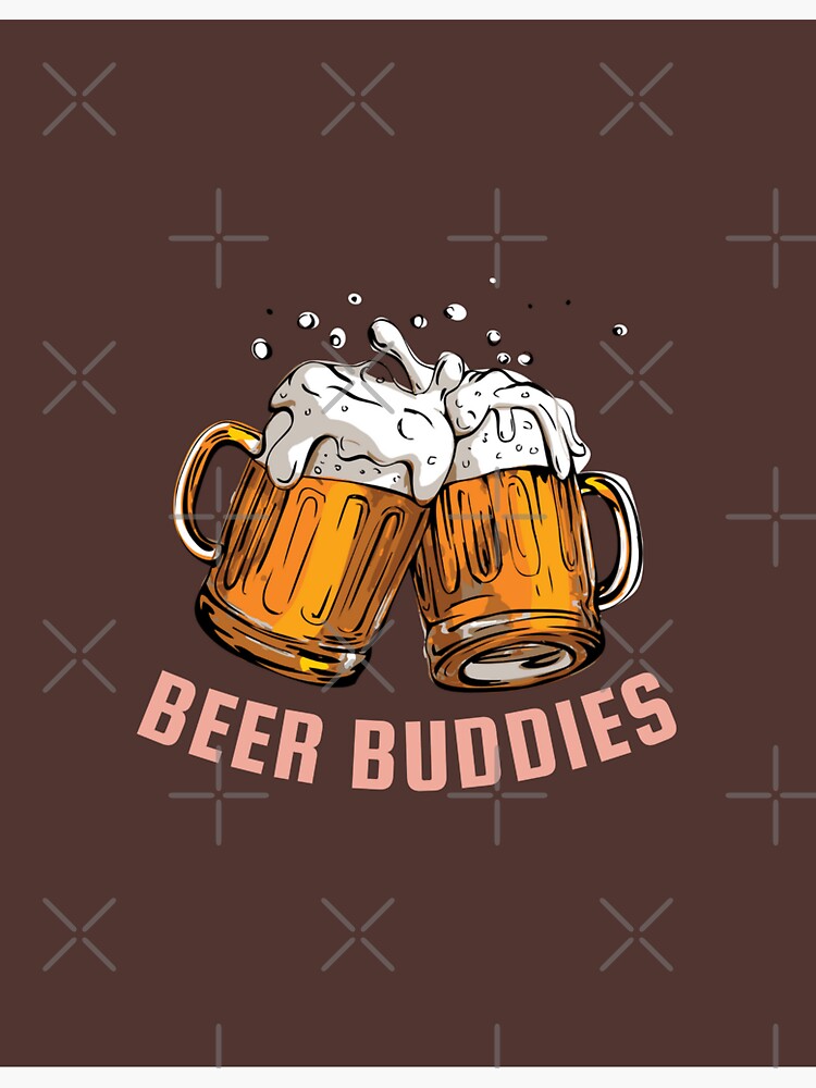 beer buddy - funny - Beer - Magnet