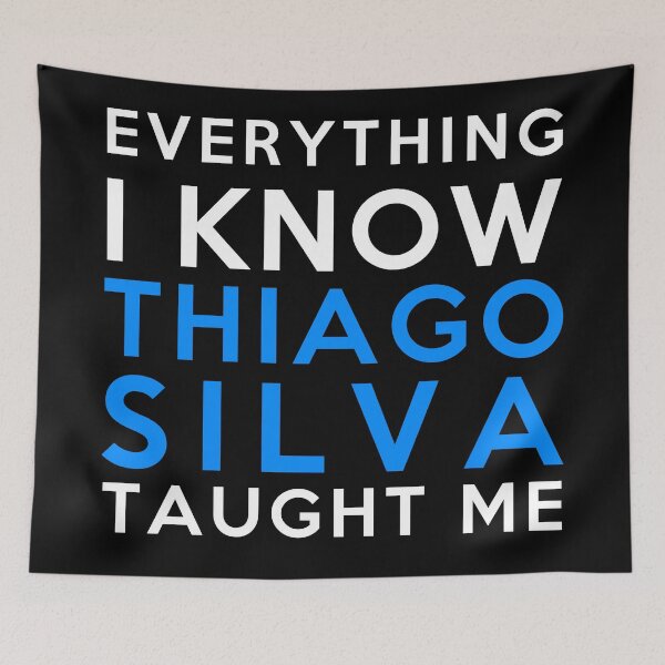 Item preview, Thiago Silva - Everything i know designed and sold by 2Girls1Shirt.