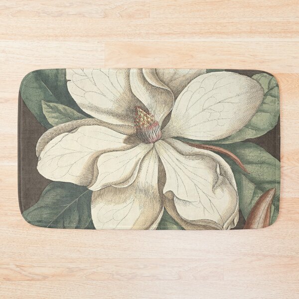 Item preview, Vintage white magnolia, vintage botanical big flower.  designed and sold by LeAllureVintage.