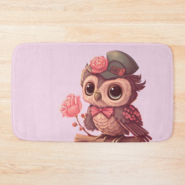 Item preview, Cute Pink Valentine Owl in top Hat, gift for owl lover, I’ll Owl ways love you, owl Valentine, coffee valentine designed and sold by Mumzy2many.