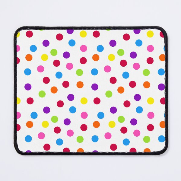 Item preview, Rainbow Multi-color Confetti Polka Dot designed and sold by wordznart.