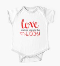 buffy - love makes you do the wacky One Piece - Short Sleeve