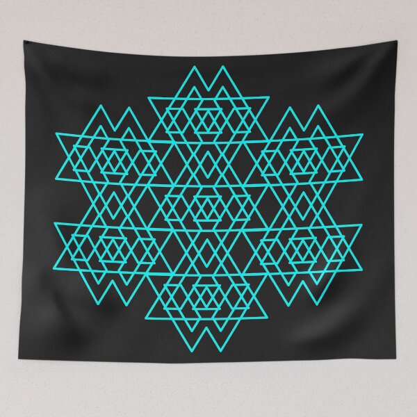 Item preview, triangle ornament motif designed and sold by asep sarifudin.
