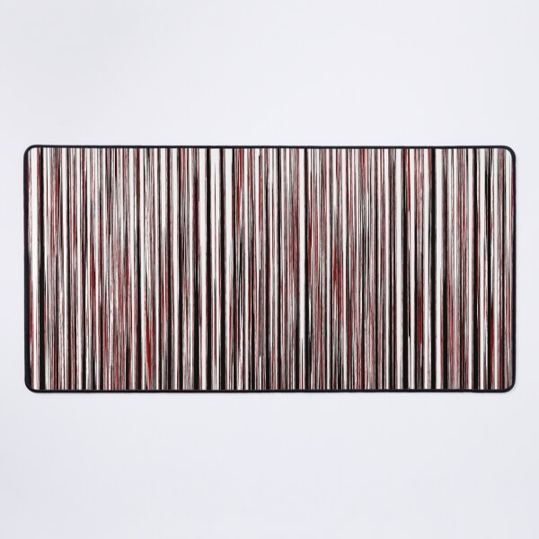 Item preview, Red Black White Abstract Lines designed and sold by wordznart.