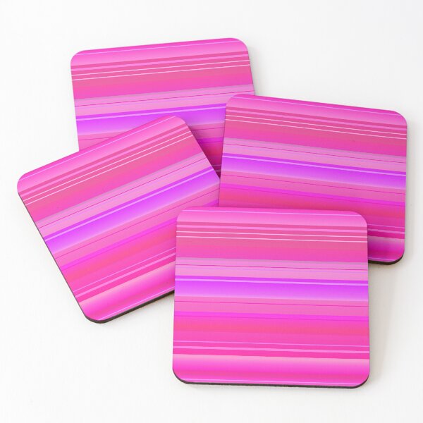 Item preview, Bright pink color palette pattern | Pink color line pattern designed and sold by lausn.