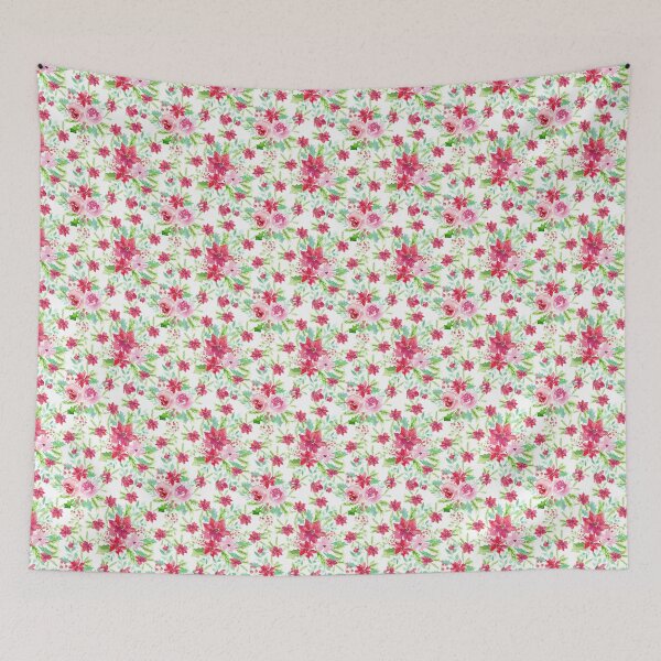 Item preview, Christmas Florals designed and sold by DarlingMeadow.