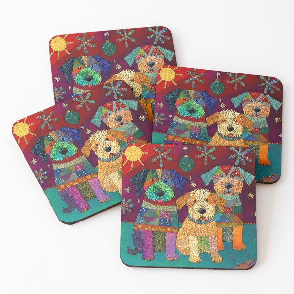 Item preview, Happy Friendly Colorful Dogs 3 designed and sold by Juliascutecornr.