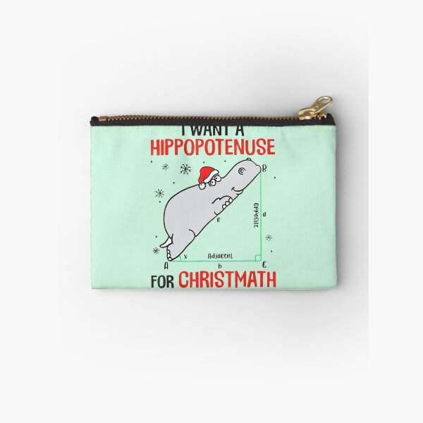 Item preview, I Wants Hippopotenuse For Christmas Math Lover designed and sold by malconerh.