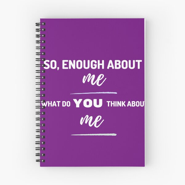 Item preview, Enough About ME What Do YOU think about ME designed and sold by Thewelllife.