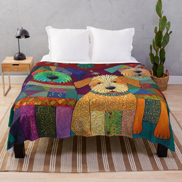 Item preview, Happy Friendly Colorful Dogs 3 designed and sold by Juliascutecornr.