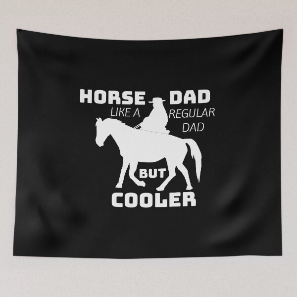 Item preview, Horse Dad Like A Regular Dad But Cooler designed and sold by designerpriti.