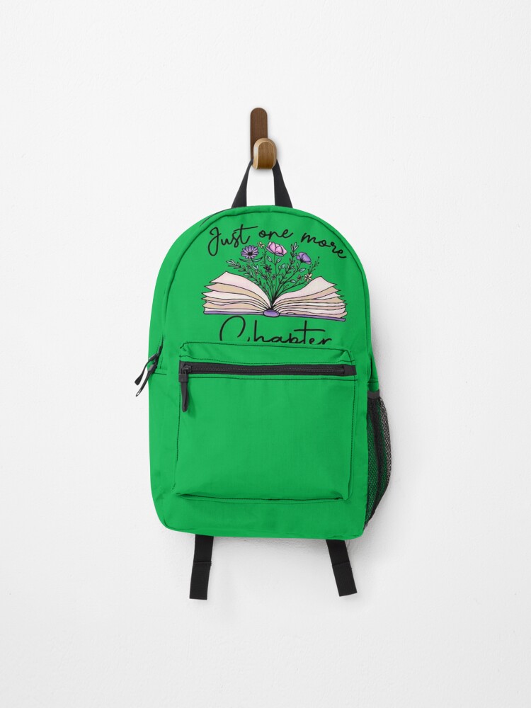 Thumbnail 1 of 3, Backpack, just one more chapter designed and sold by myjoob1.