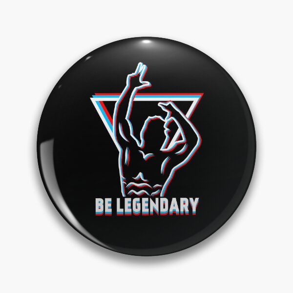 Item preview, Be Legendary Zyzz Pose : Fitness Quote, Traingle Logo designed and sold by EnzoVectorism.