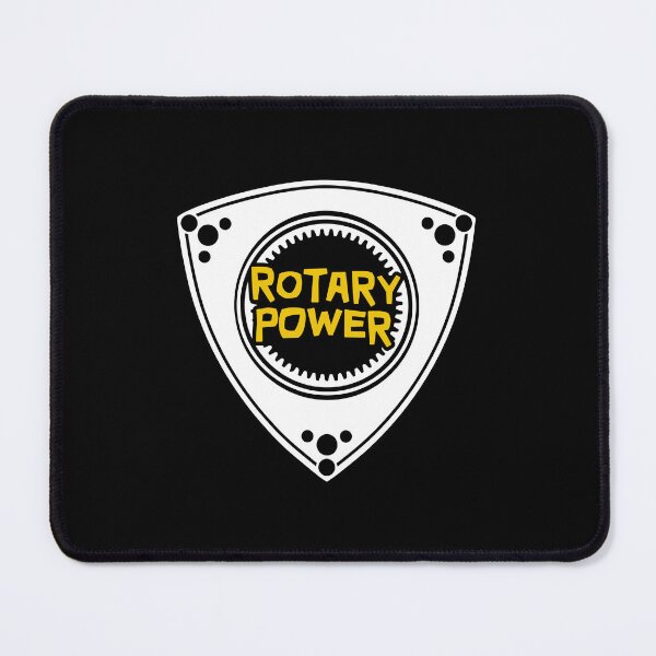 Item preview, Rotary Power - Yellow text designed and sold by ApexFibers.