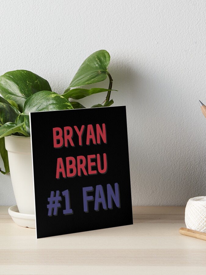 Bryan Abreu - #1 Fan Art Board Print for Sale by Rybariuns