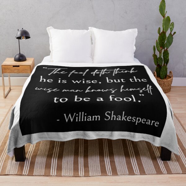 Item preview, The fool doth thingh designed and sold by Ideassbold.