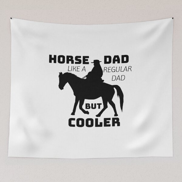 Item preview, Horse Dad Like A Regular Dad But Cooler designed and sold by designerpriti.