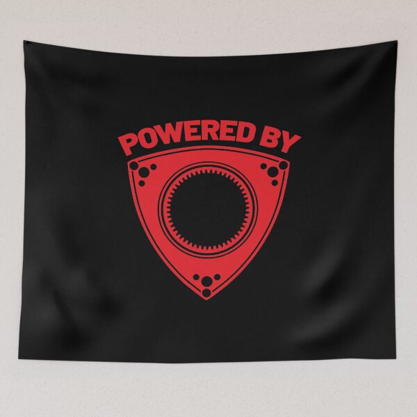 Item preview, Powered by a Rotary Engine - Red designed and sold by ApexFibers.