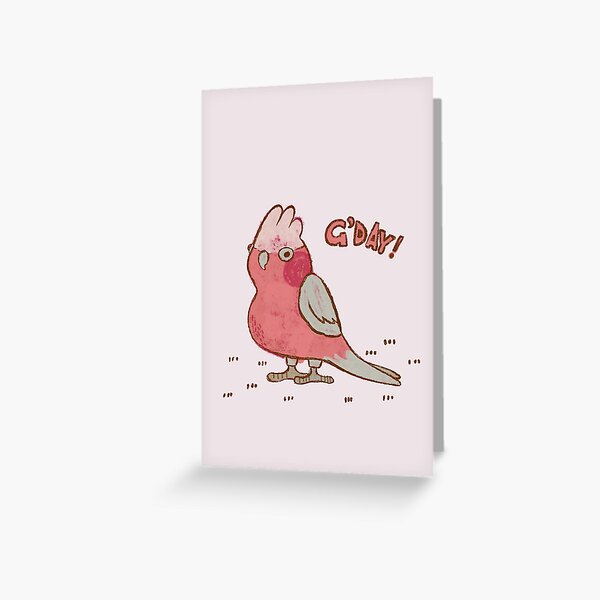 Artikel-Vorschau von Niedlicher rosafarbener australischer Galah-Papageienvogel, designt und verkauft von Beedenhamart.