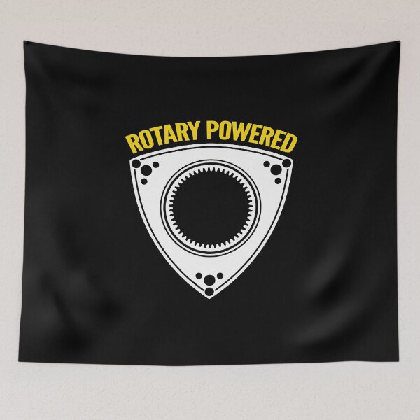 Item preview, Rotary Powered - Yellow designed and sold by ApexFibers.