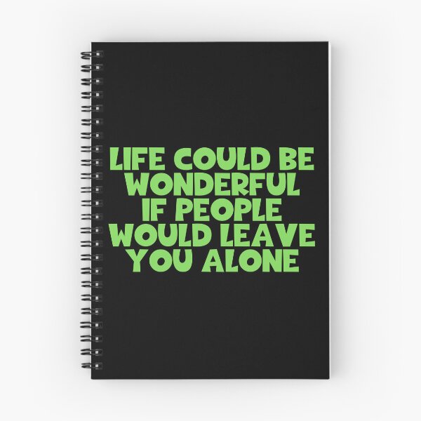Item preview, Life Could Be Wonderful If People Would Leave You Alone - Charlie Chaplin Quotes designed and sold by JourneyCreative.