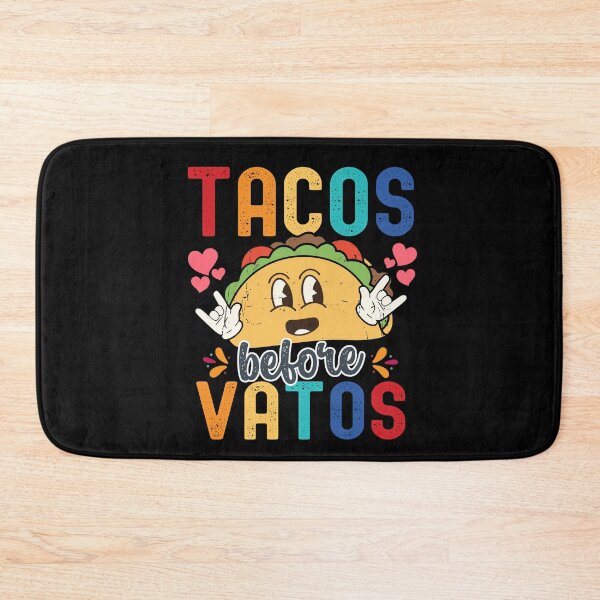 Item preview, Tacos Before Vatos Funny Anti Valentines Mexican Humor (Valentine Gift For Tacos Lover) designed and sold by i-longmanshop.