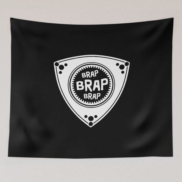 Item preview, The sound a rotary engine makes: BRAP BRAP BRAP designed and sold by ApexFibers.