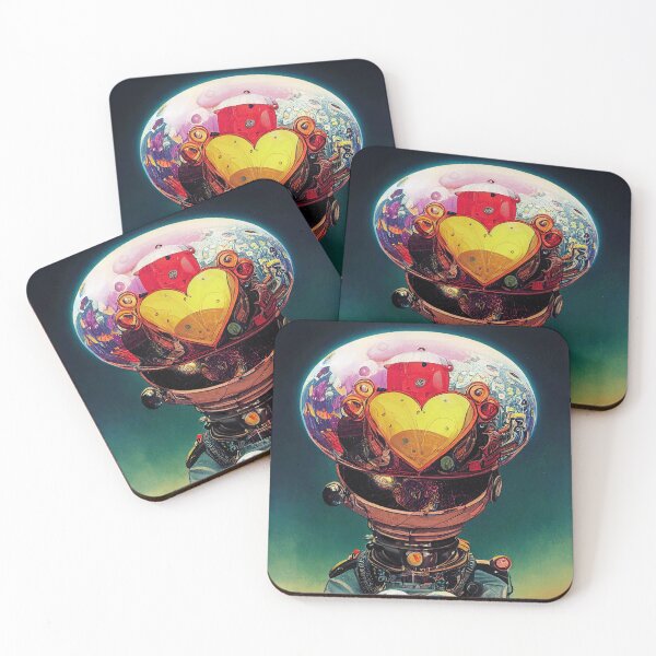 Item preview, Heart of a Space Robot Nr. 3 designed and sold by thesupremewiz.