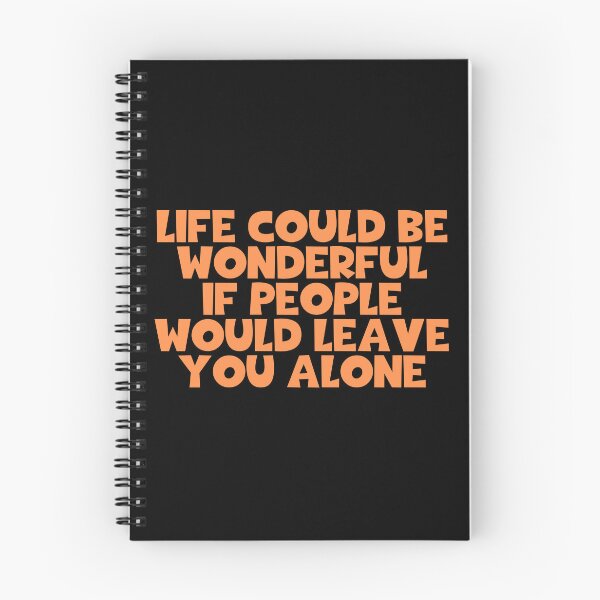 Item preview, Life Could Be Wonderful If People Would Leave You Alone - Charlie Chaplin Quotes designed and sold by JourneyCreative.