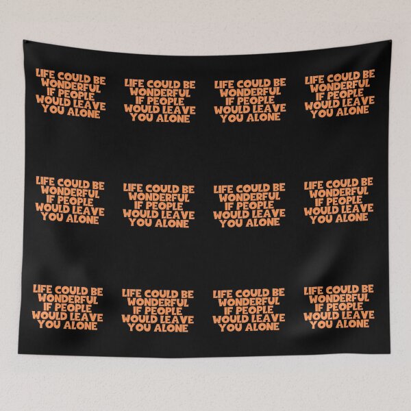 Item preview, Life Could Be Wonderful If People Would Leave You Alone - Charlie Chaplin Quotes designed and sold by JourneyCreative.