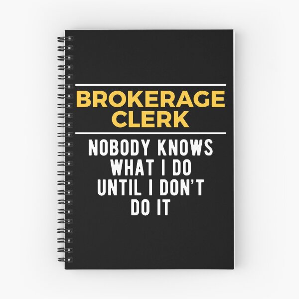 Item preview, Brokerage Clerk Do designed and sold by NestaReign.